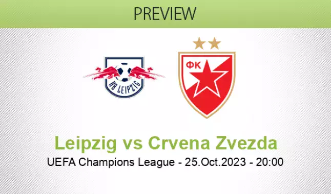 RB Leipzig vs Crvena zvezda prediction, betting tips, odds, preview