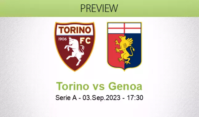 Torino vs Genoa - September 03, 2023