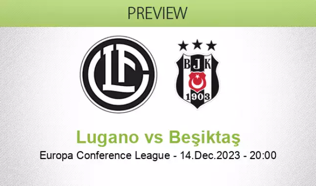 Besiktas vs Lugano - Match Preview, Prediction, Betting Tips, 05